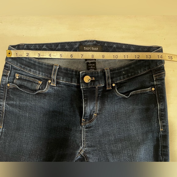 Blue jesn capri White House Black Market 4S - Picture 3 of 6